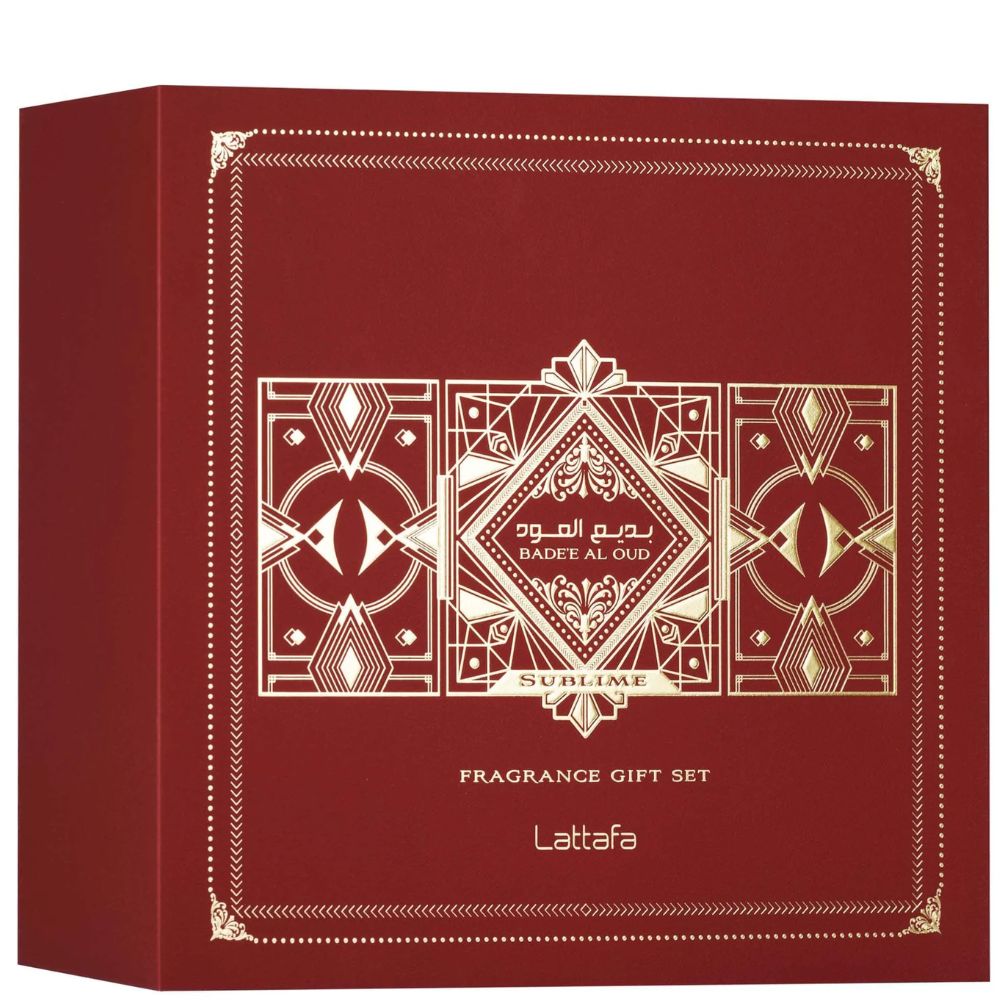 Lattafa Bade'e Al Oud Sublime giftset - 100ml+12ml+50ml