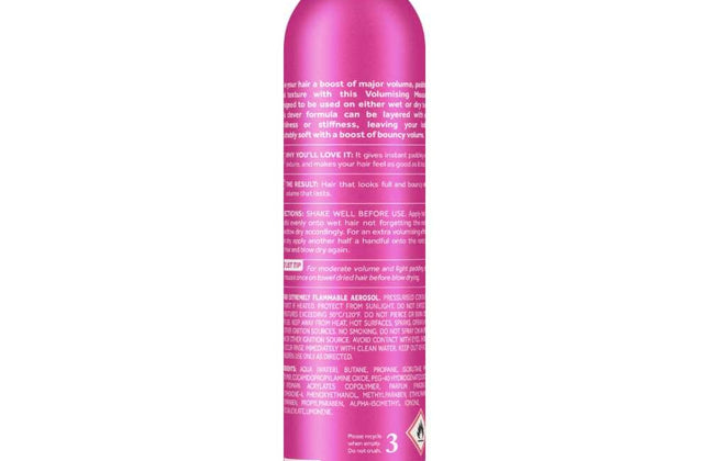 Lee Stafford Bigger Fatter Fuller Double Blow Mousse - 200ml