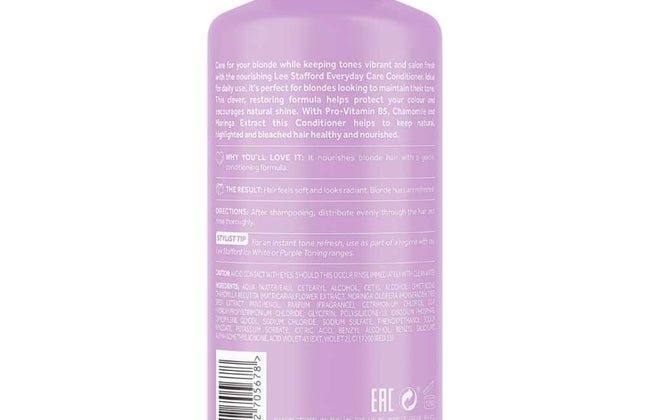 Lee Stafford Bleach Blondes Everyday Care  Conditioner - 250ml