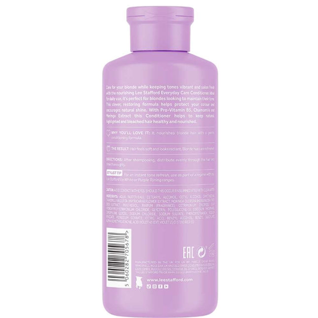 Lee Stafford Bleach Blondes Everyday Care  Conditioner - 250ml