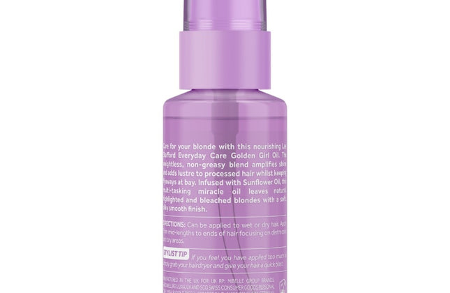 Lee Stafford Bleach Blondes Everyday Care Golden Girl Oil - 50ml