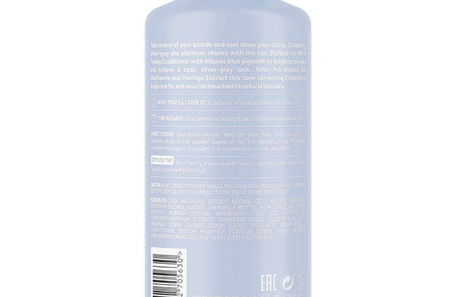 Lee Stafford Bleach Blondes Ice White Toning Conditioner - 250ml