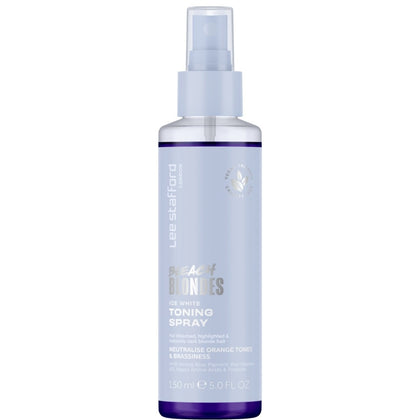 Lee Stafford Bleach Blondes Ice White Toning Leave-in Conditioning Spray - 150ml