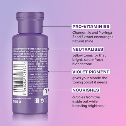 Lee Stafford Bleach Blondes Purple Toning Conditioner - 250ml