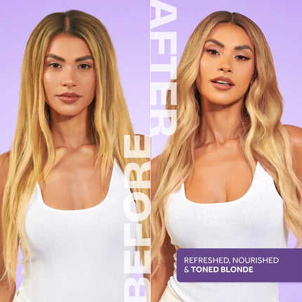 Lee Stafford Bleach Blondes Purple Toning Set - 2x250ml