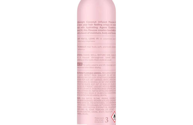 Lee Stafford CoCo LoCo & Agave Volumising Mousse - 200ml