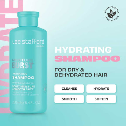 Lee Stafford Moisture Burst Shampoo - 250ml