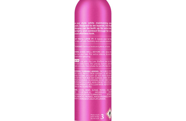 Lee Stafford Plump up The Volume Flexible Hold Hair Spray - 200ml