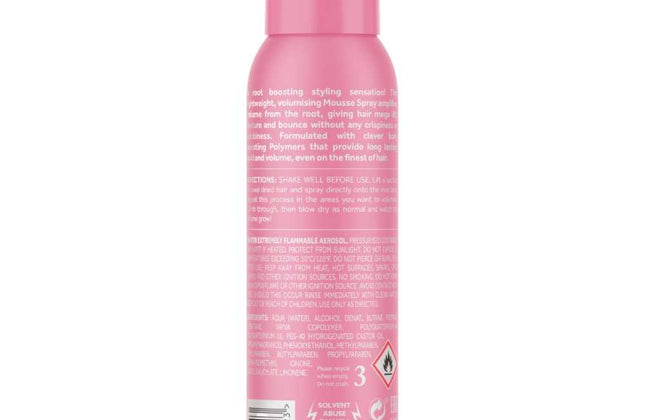 Lee Stafford Plump Up The Volume Root Boost Mousse Spray - 150ml
