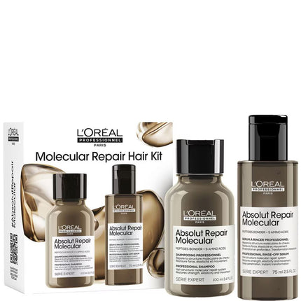 L'Oreal Absolut Repair Molecular Hair Repair Discovery Duo Set - 75ml+100ml