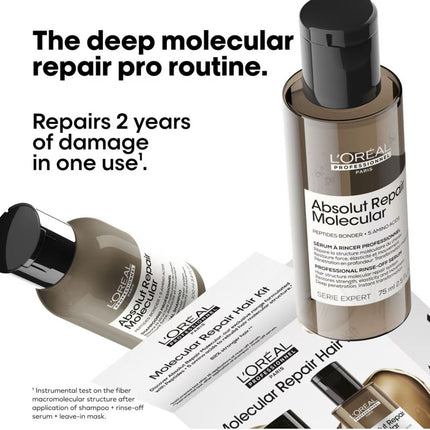 L'Oreal Absolut Repair Molecular Hair Repair Discovery Duo Set - 75ml+100ml