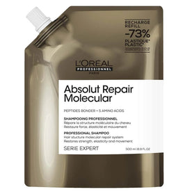 L'Oreal Absolut Repair Molecular Shampoo  Refill - 500ml