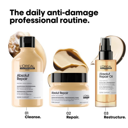 L'Oreal Absolut Repair Trio Limited Edition Set - 300+250+90ml