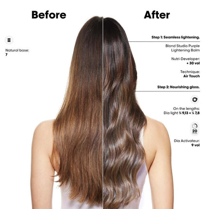 L'Oreal Blond Studio 8T Purple Balm - 500gr