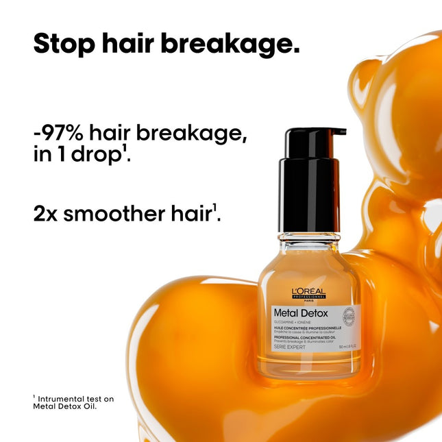 L'Oreal Metal Detox Concentrated Oil - 50ml