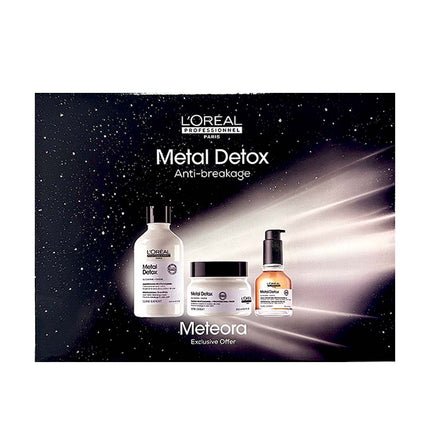 L'Oreal Metal Detox  Trio Limited Edition Set - 300+250+50ml