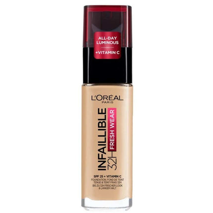 L'Oreal Paris Infaillible 32H Stay Fresh Wear Foundation - 30ml