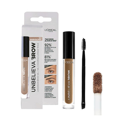 L'Oreal Paris Unbelieva Brow Longwear Brow Gel - 3,4ml
