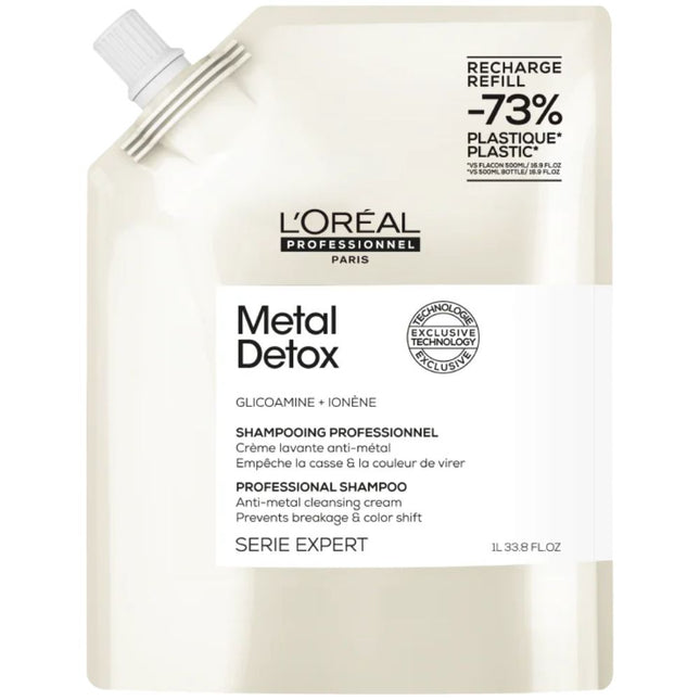 L'Oréal Professionel Metal Detox Shampoo Refill - 1000ml