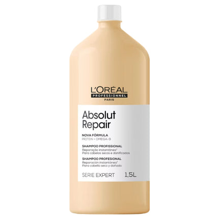 L'Oréal Professionnel Absolut Repair Gold Quinoa Shampoo - 1500ml