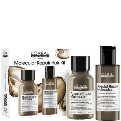 L'Oréal Professionnel Absolut Repair Molecular Hair Repair Discovery Duo Set - 75ml+100ml