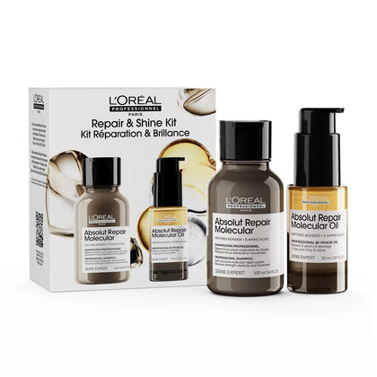 L'Oréal Professionnel Absolut Repair Molecular Repair & Shine Hair Kit  - 100+30ml