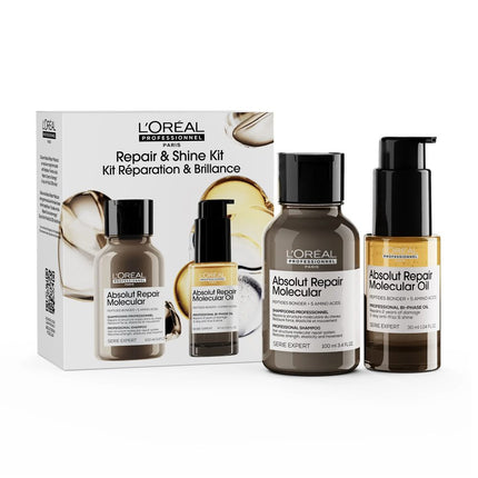 L'Oréal Professionnel Absolut Repair Molecular Repair & Shine Hair Kit  - 100+30ml