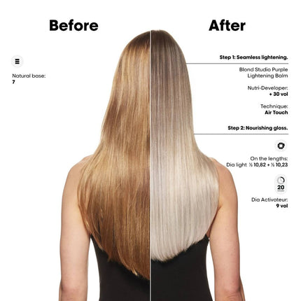 L'Oréal Professionnel Blond Studio 8T Purple Balm - 500gr