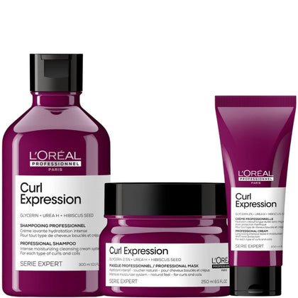 L'Oréal Professionnel Curl Expression Set - 300+250+200ml