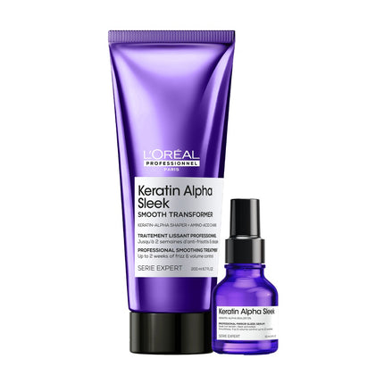 L'Oréal Professionnel Keratin Alpha Sleek Duo - 200+50ml