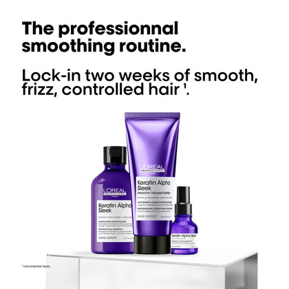 L'Oréal Professionnel Keratin Alpha Sleek Trio Set - 300+200+50ml