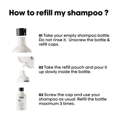 L'Oréal Professionnel Metal Detox Shampoo Refill - 500ml