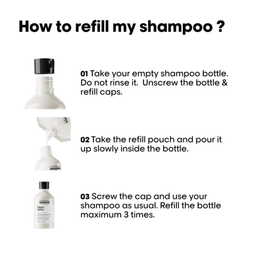 L'Oréal Professionnel Metal Detox Shampoo Refill - 500ml