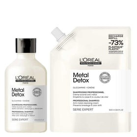 L'Oréal Professionnel Metal Detox Shampoo Refill Set- 500+300ml
