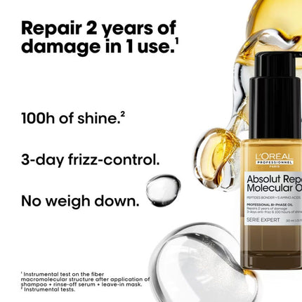 L'Oréal Professionnel SE Absolut Repair Molecular Bi-Phase Haarolie