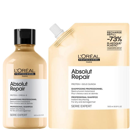 L'Oréal Professionnel SE Absolut Repair Shampoo Refill Set - 500+300ml