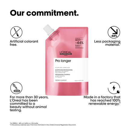 L'Oréal Professionnel SE Pro Longer Shampoo Refill - 1000ml