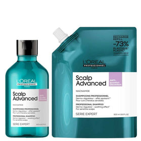L'Oréal Professionnel SE Scalp Advanced Anti-Discomfort Shampoo Refill Set - 500+300ml