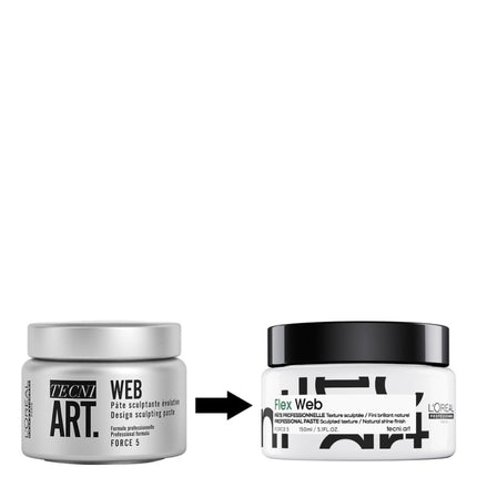 L'Oréal Professionnel TecniArt Design Flex Web Sculpting Paste - 150ml