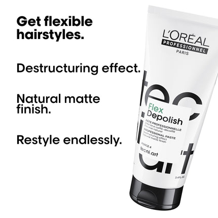 L'Oréal Professionnel TecniArt Flex Depolish Destructuring Paste - 100ml