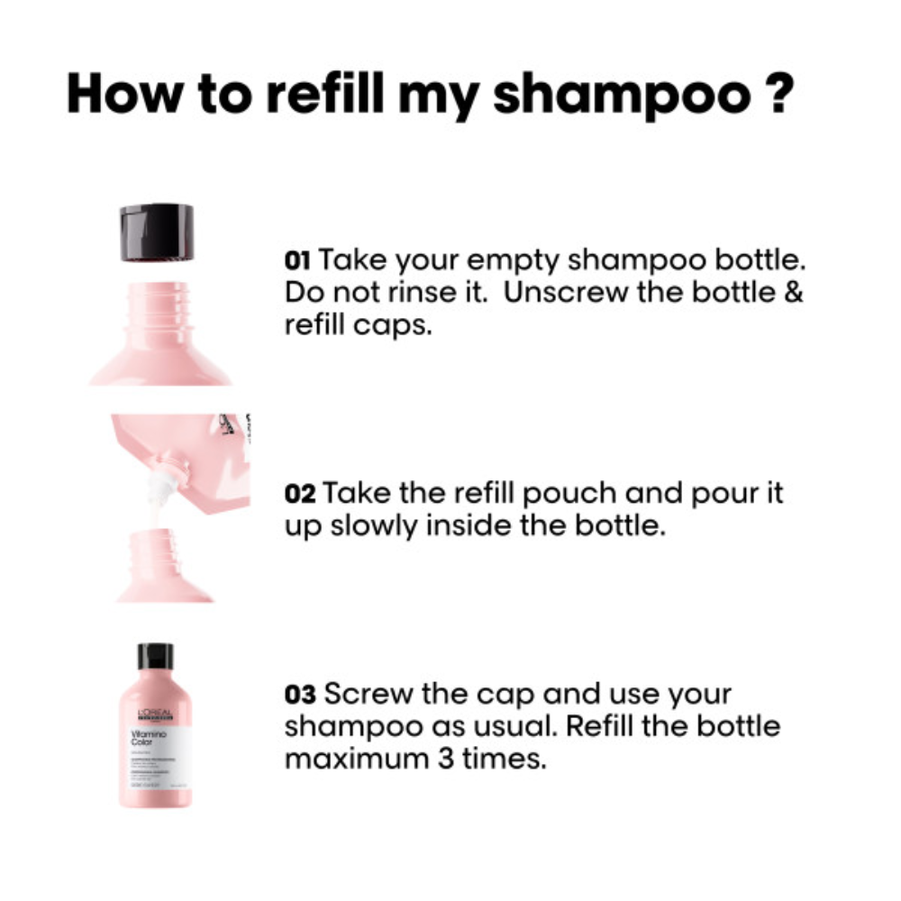 L'Oréal Professionnel Vitamino Color Shampoo Refill - 500ml