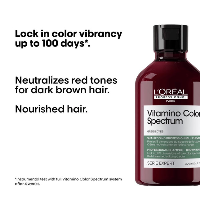 L'Oréal Professionnel Vitamino Color Spectrum Shampoo Green - 300ml