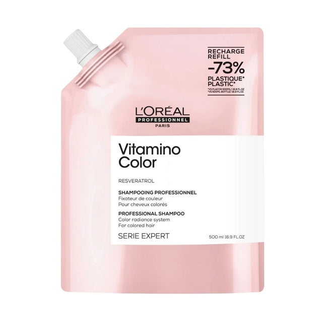 L'Oreal SE Vitamino Color Resveratrol Shampoo Refill - 500ml