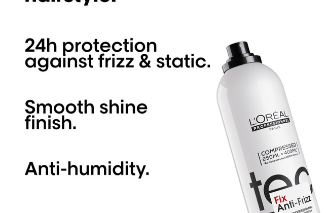 L'Oreal TecniArt Fix Anti Frizz Haarspray - 250ml