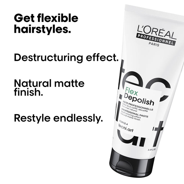 L'Oreal TecniArt Flex Depolish Destructuring Paste - 100ml