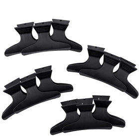 Lussoni Zwarte Vlinderklemmen - 12 stuks