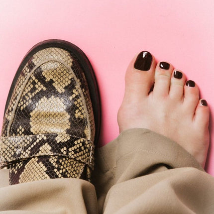 Maniac Busu Brown Toes Polish Sticker - 26pcs