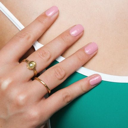 Maniac Parul Pink Polish Sticker - 28pcs