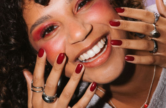 Maniac Rita Red Polish Sticker - 28pcs