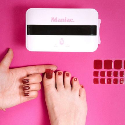 Maniac Rita Red Toes Polish Sticker - 26pcs